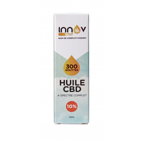 Vial of 10 ML of 10% cbd oil | 1000 Mg of Cannabidiol CBD INNOV - 3