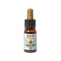 Vial of 10 ML of 20% full spectrum CBD oil | 2000 Mg of Cannabidiol CBD INNOV - 2