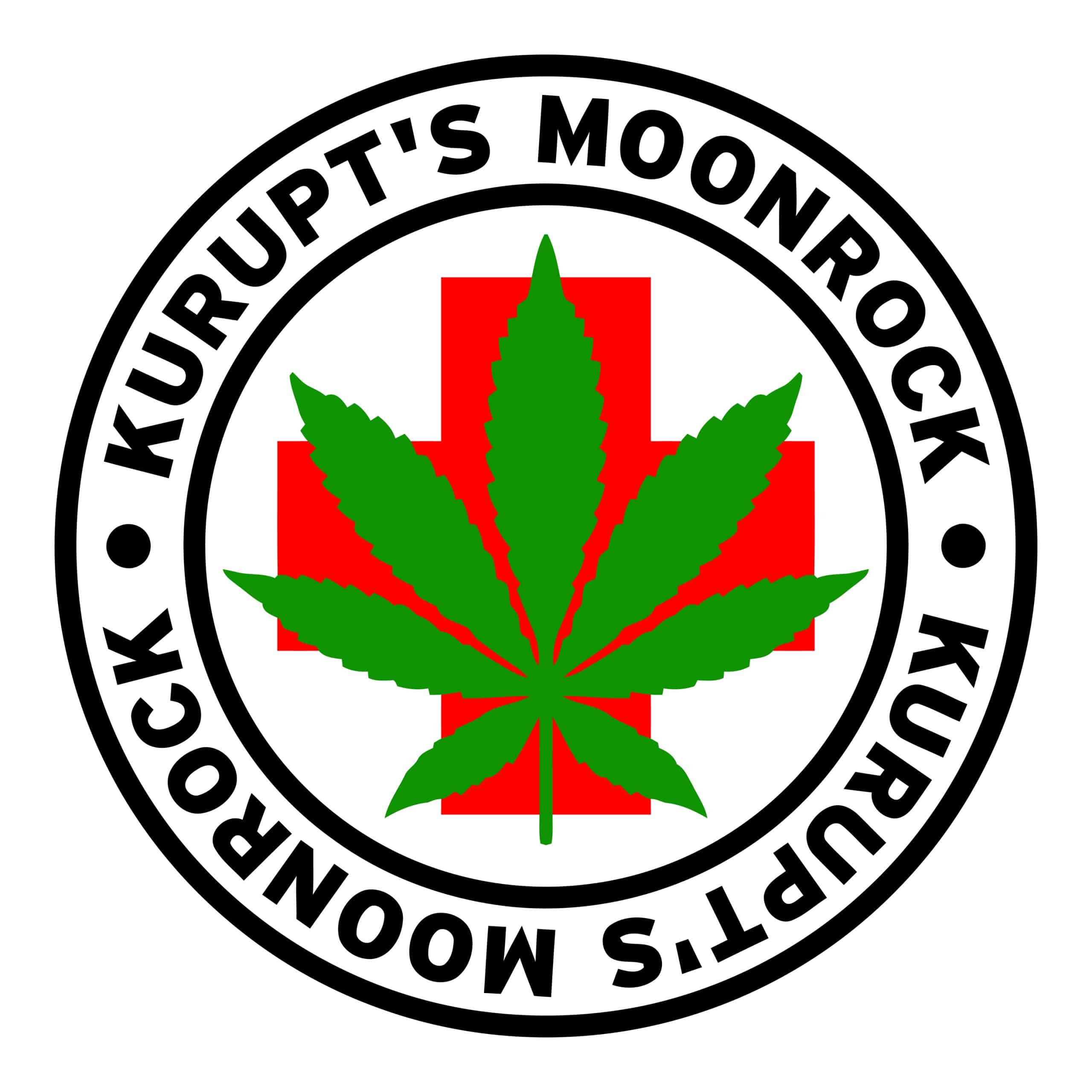 Round Kurupt's Moonrock Medical Marijuana Strain Clipart